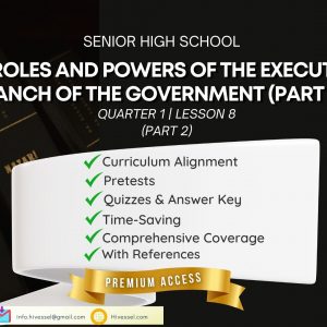 Philippine Politics and Governance, SHS Quarter 1 Lesson 8 Part 2