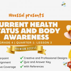 PE and Health 4 Quarter 1 Lesson 3