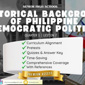 Philippine Politics and Governance, SHS Quarter 1 Lesson 7