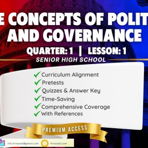 Philippine Politics and Governance, SHS Quarter 1 Lesson 1