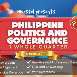 Philippine Politics and Governance, SHS Quarter 1 (Complete Set Lesson 1 - 8)