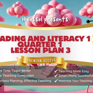 Reading and Literacy 1 Quarter 1 Lesson Plan 3