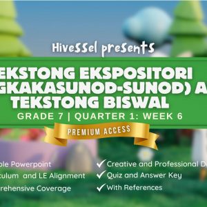 Filipino 7, Quarter 1 Module 6