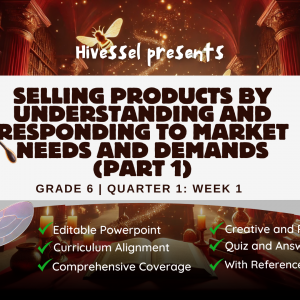 TLE 6 Quarter 1 Week 1