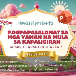 GMRC 1 Quarter 1 Lesson 7