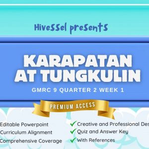 GMRC 9, Quarter 2 Lesson 1