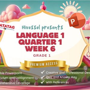 Language 1 Quarter 1 Lesson 6