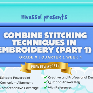 TLE 9 Quarter 1 Week 4