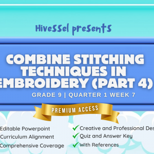 TLE 9 Quarter 1 Week 7