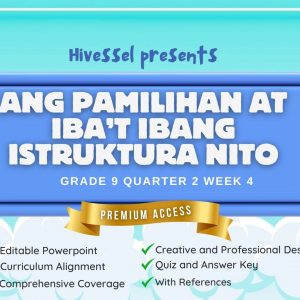 AP 9, Quarter 2 Lesson 4