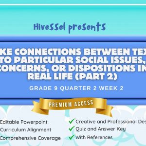 English 9, Quarter 2 Lesson 2