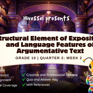 English 10, Quarter 2 Lesson 2