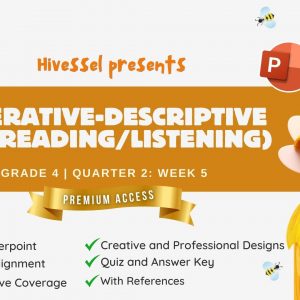 English 4, Quarter 2 Lesson 5