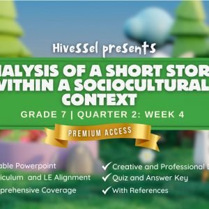 English 7, Quarter 2 Lesson 4