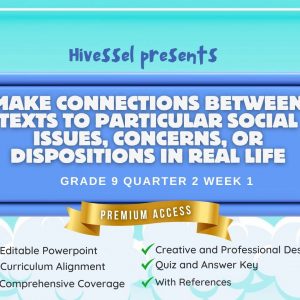 English 9, Quarter 2 Lesson 1