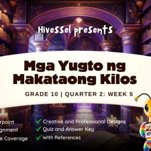 GMRC 10, Quarter 2 Lesson 5