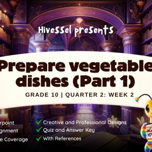 TLE 10, Quarter 2 Lesson 2 (Cookery)