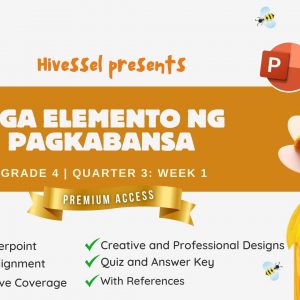 AP 4, Quarter 3 Lesson 1