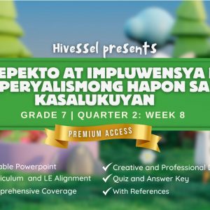 AP 7, Quarter 2 Lesson 8