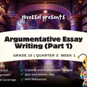 English 10, Quarter 3 Lesson 1