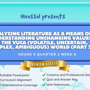 English 9, Quarter 2 Lesson 6