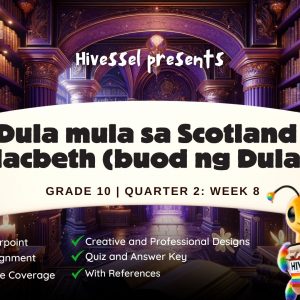 Filipino 10, Quarter 2 Lesson 8