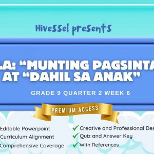 Filipino 9, Quarter 2 Lesson 6