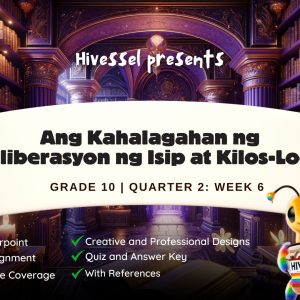 GMRC 10, Quarter 2 Lesson 6