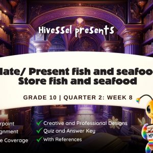 TLE 10, Quarter 2 Lesson 8 (Cookery)