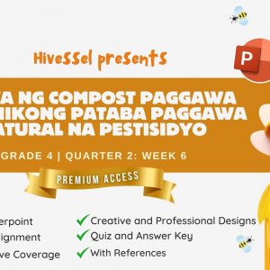 TLE 4, Quarter 2 Lesson 6