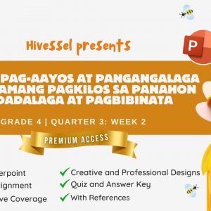 TLE 4, Quarter 3 Lesson 2