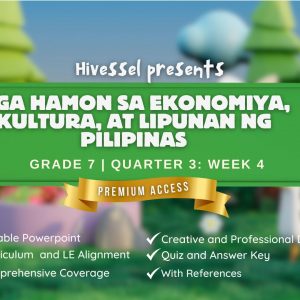 AP 7, Quarter 3 Lesson 4