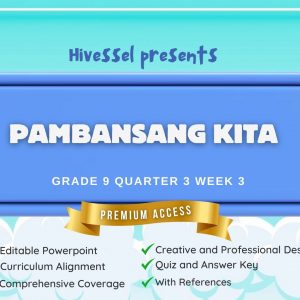 AP 9, Quarter 3 Lesson 3