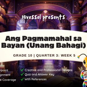 GMRC 10, Quarter 3 Lesson 5