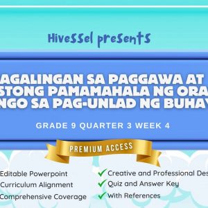 GMRC 9, Quarter 3 Lesson 4