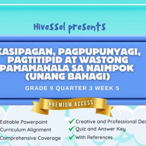 GMRC 9, Quarter 3 Lesson 5