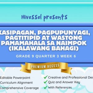 GMRC 9, Quarter 3 Lesson 6