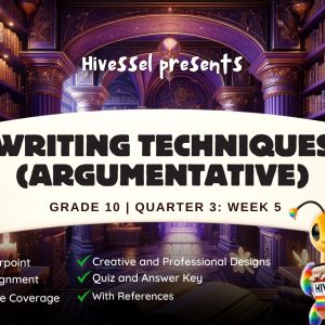 English 10, Quarter 3 Lesson 5