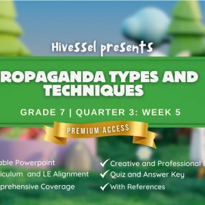 English 7, Quarter 3 Lesson 5