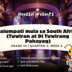 Filipino 10, Quarter 3 Lesson 5