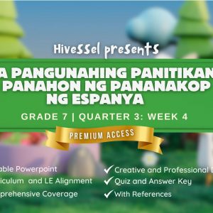 Filipino 7, Quarter 3 Lesson 4