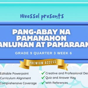 Filipino 9, Quarter 3 Lesson 6