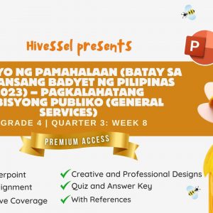 AP 4, Quarter 3 Lesson 8