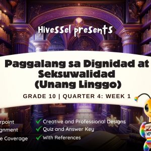 GMRC 10, Quarter 4 Lesson 1