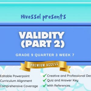English 9, Quarter 3 Lesson 7