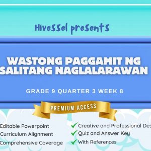 Filipino 9, Quarter 3 Lesson 8