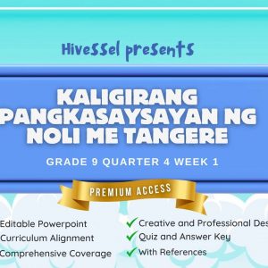 Filipino 9, Quarter 4 Lesson 1