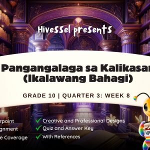 GMRC 10, Quarter 3 Lesson 8