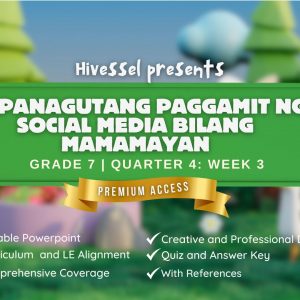 GMRC 7, Quarter 4 Lesson 3