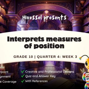 Math 10, Quarter 4 Lesson 3